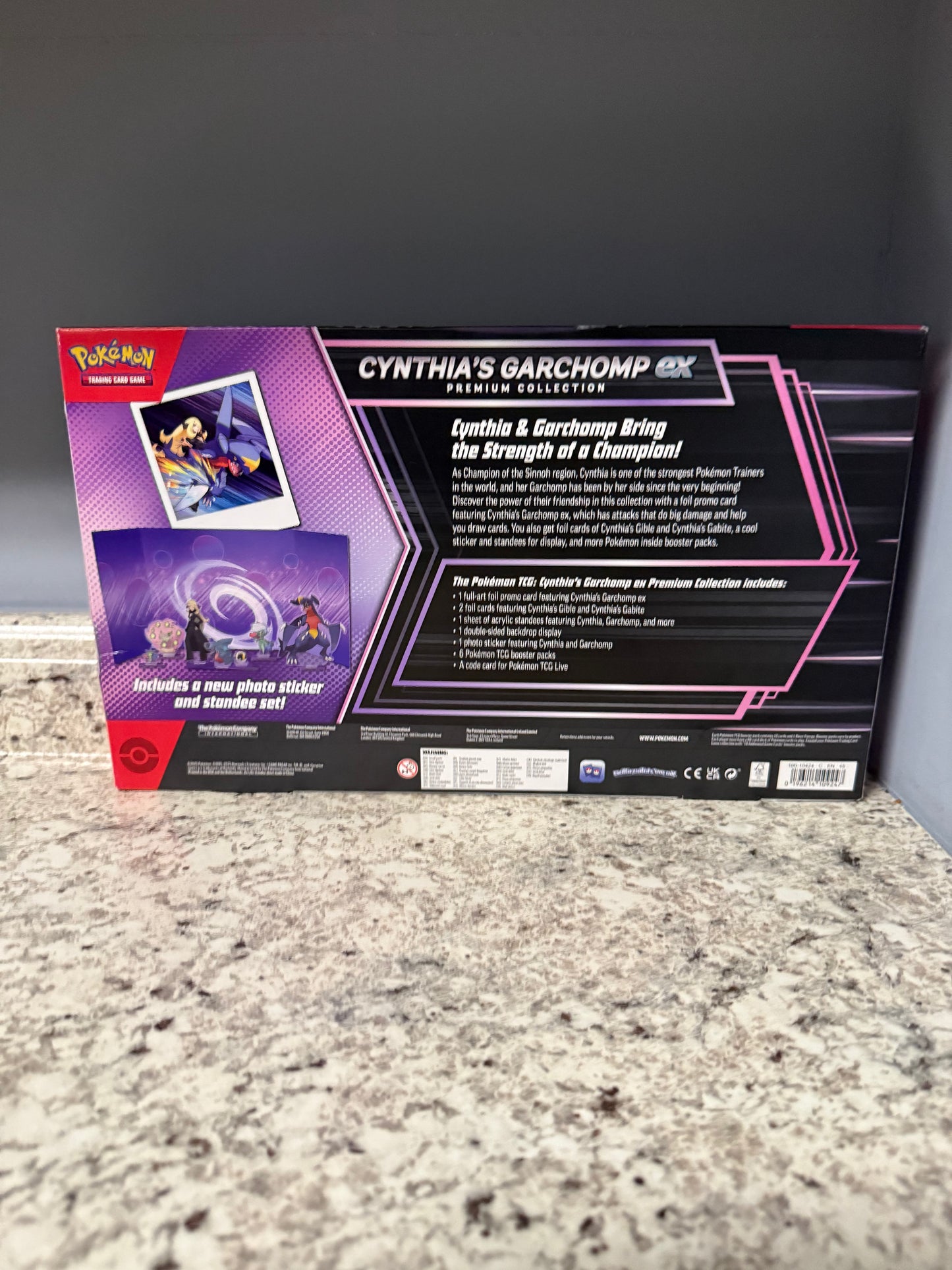 cynthias garchomp ex premium collection