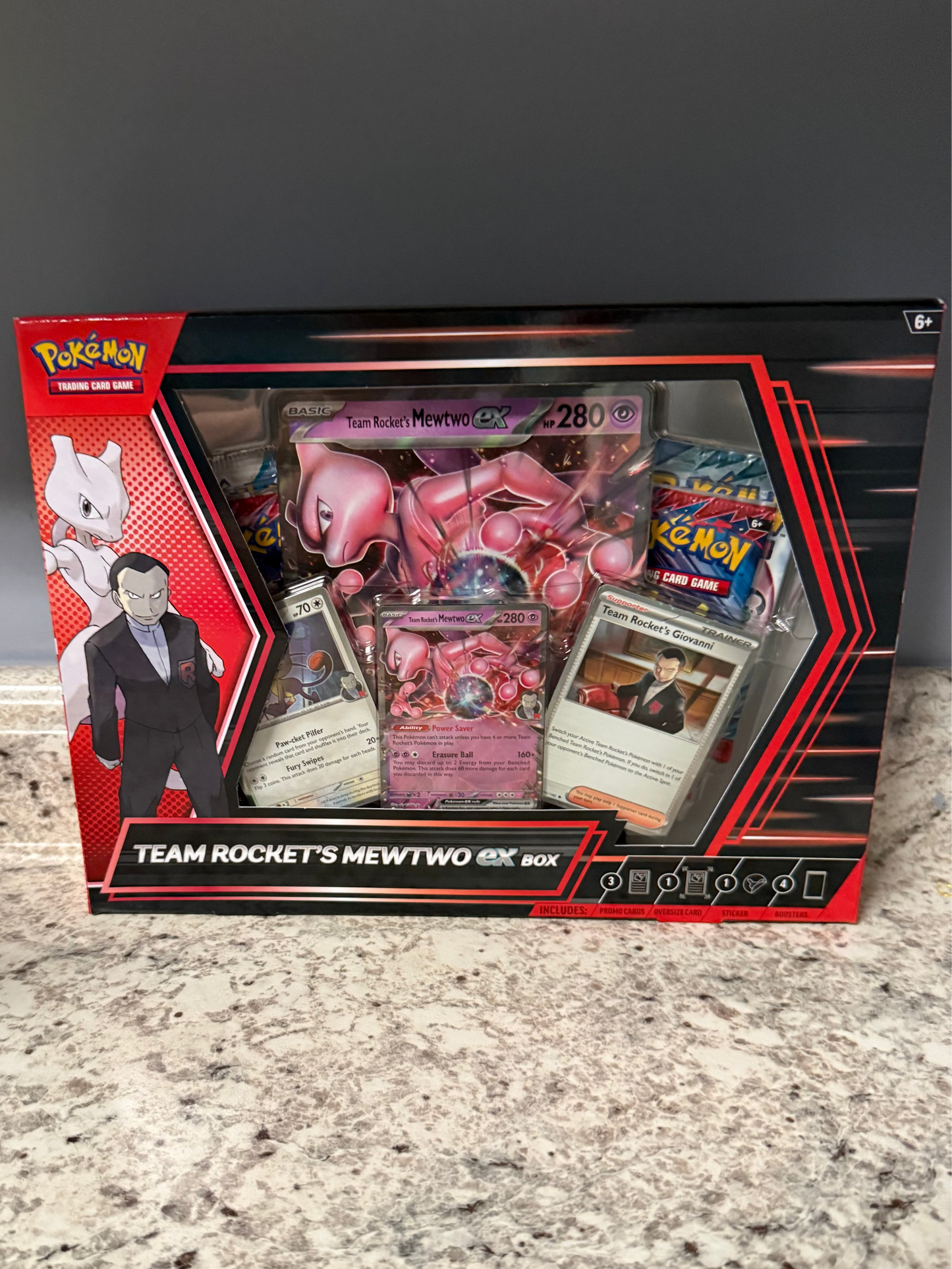 Teams rockets mewto ex box