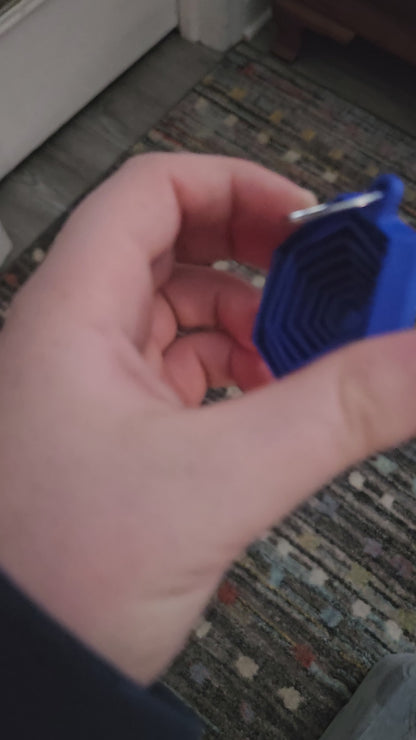 Hexagon Fidget Keychain